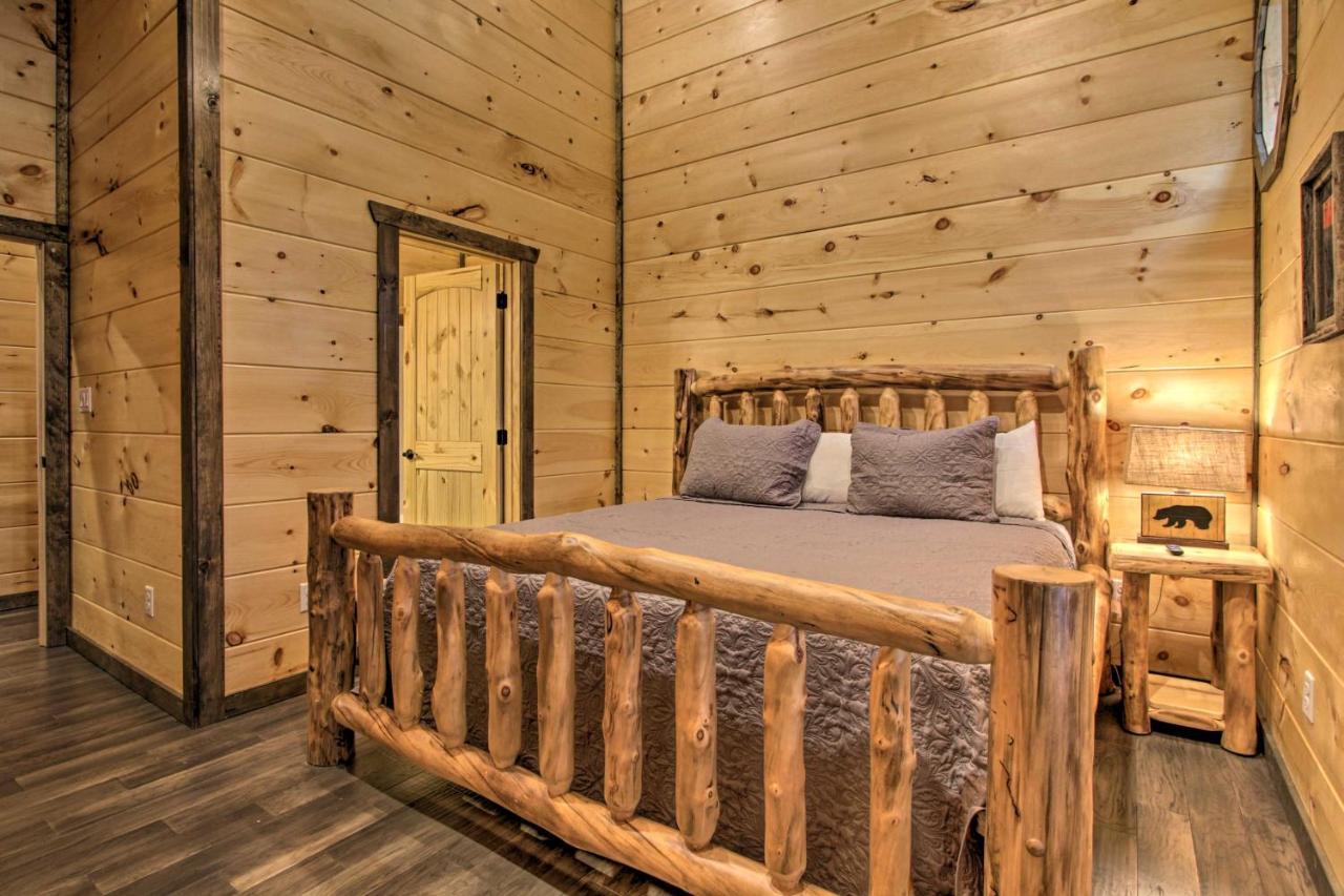 Luxe Cabin With Home Theater Less Than 2 Miles To ガトリンバーグ エクステリア 写真