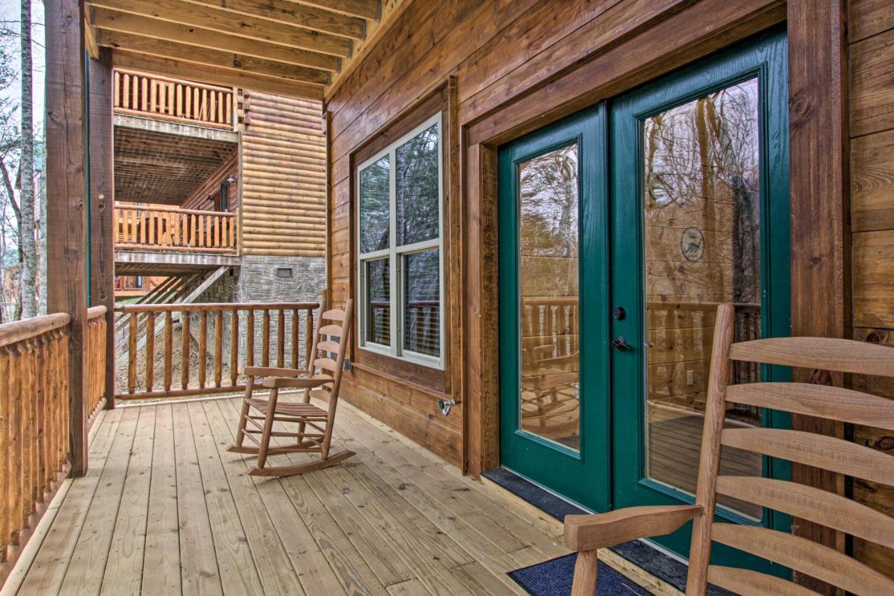 Luxe Cabin With Home Theater Less Than 2 Miles To ガトリンバーグ エクステリア 写真