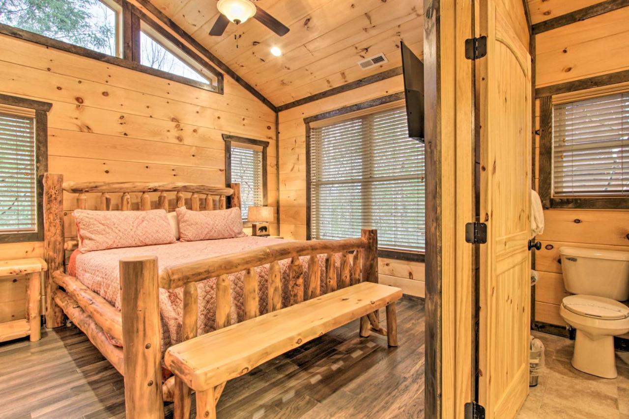 Luxe Cabin With Home Theater Less Than 2 Miles To ガトリンバーグ エクステリア 写真