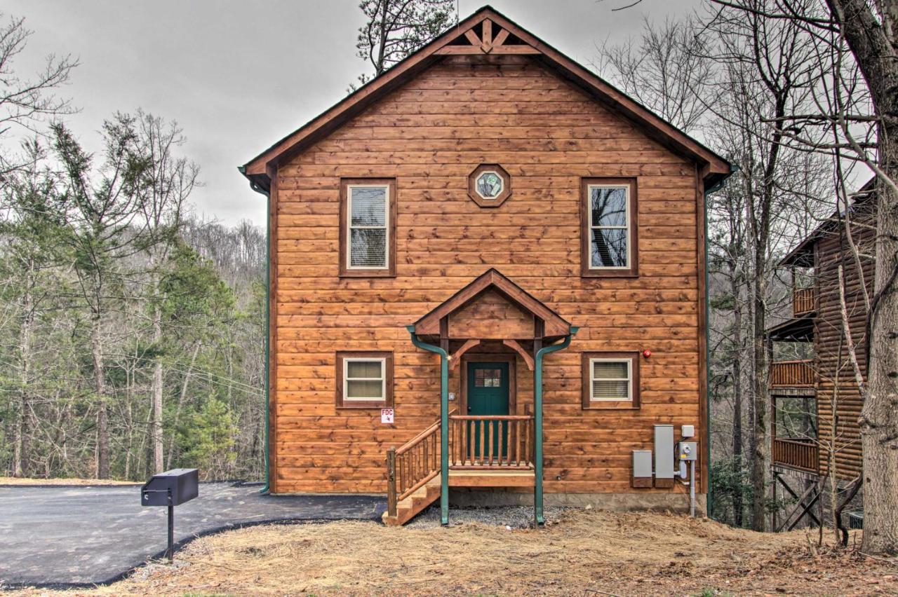 Luxe Cabin With Home Theater Less Than 2 Miles To ガトリンバーグ エクステリア 写真