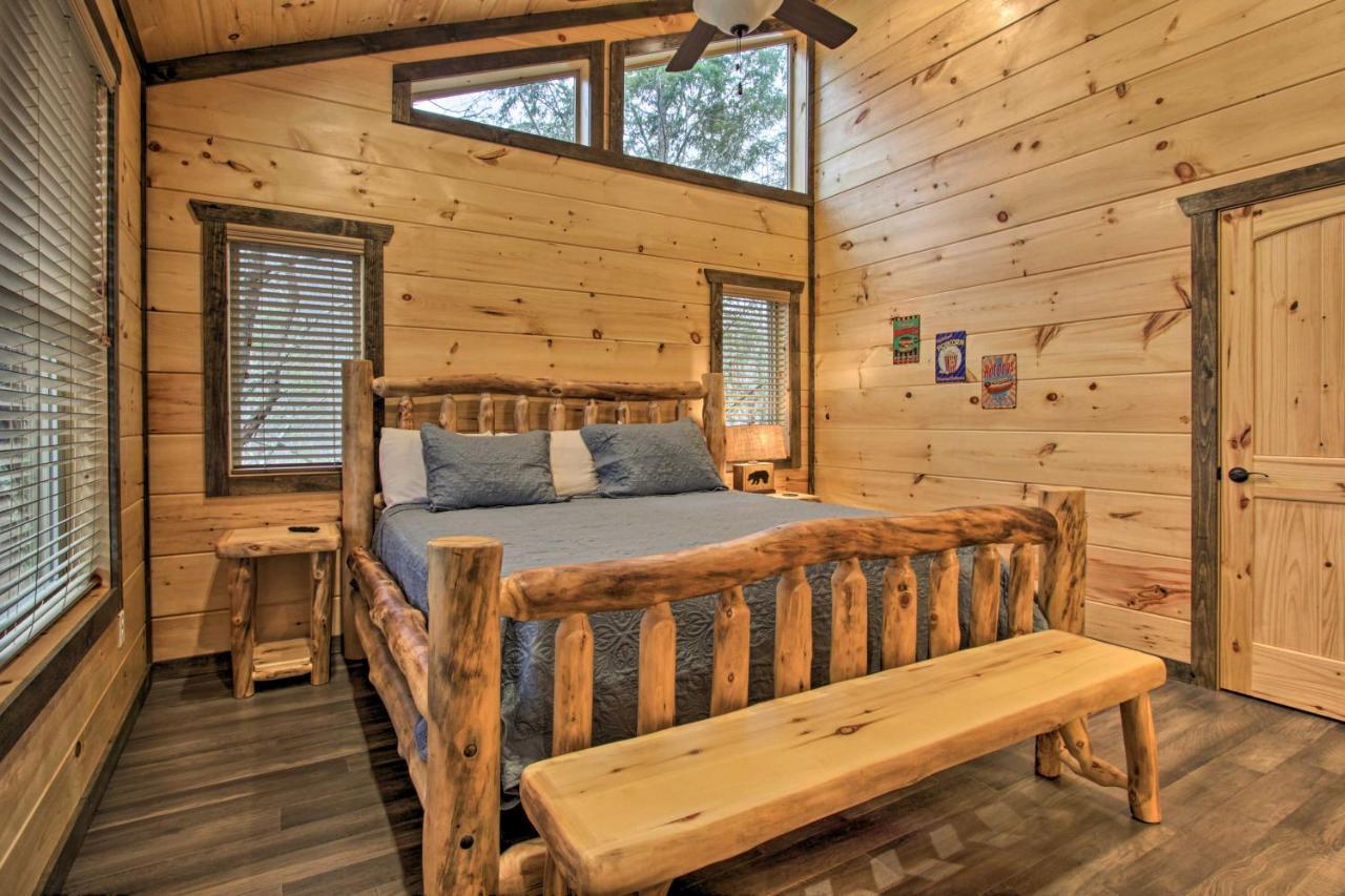 Luxe Cabin With Home Theater Less Than 2 Miles To ガトリンバーグ エクステリア 写真